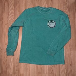 Santa Cruz Skateboards Teal Long Sleeve Tee